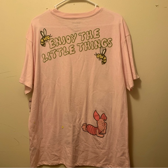 Disney Winnie The Pooh Embroidered Tshirt Women’s Size Large - Picture 4 of 4